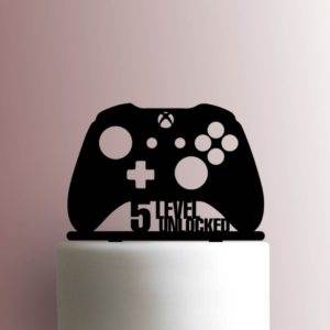 Custom Xbox Controller Level Age Unlocked 225-A770 Cake Topper