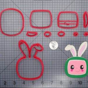 Easter - CoComelon Bunny Icon 266-G482 Cookie Cutter Set