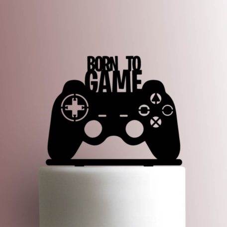 Playstation Controller Born to Game 225-A799 Cake Topper