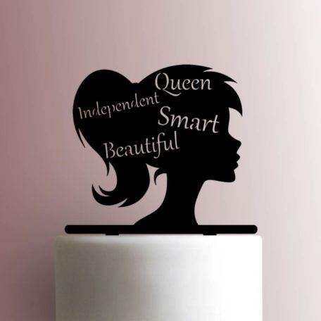 Woman Affirmations 225-A801 Cake Topper