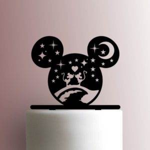 Disney Ears Cameo - Mickey and Minnie Mouse 225-A832 Cake Topper