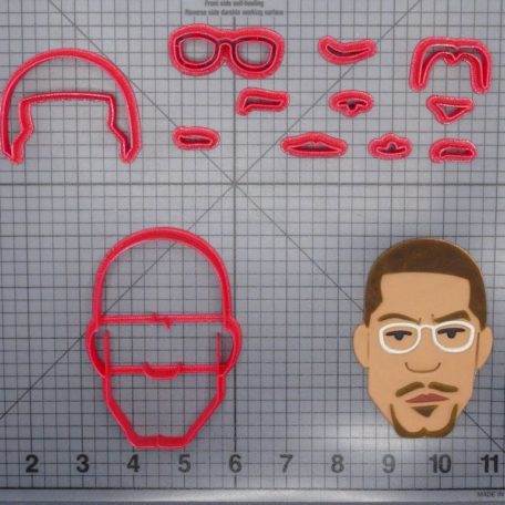 Malcolm X 266-G297 Cookie Cutter Set