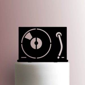 Record Turntable 225-A840 Cake Topper