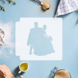 The Princess and the Frog - Tiana and Naveen 783-F553 Stencil