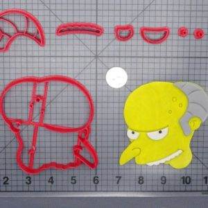 The Simpsons - Mr Burns Head 266-G214 Cookie Cutter Set