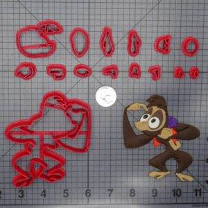 Aladdin - Abu Monkey Body 266-G441 Cookie Cutter Set