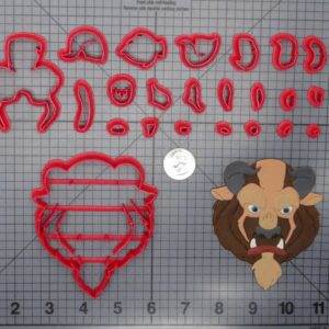 Beauty and the Beast - Beast Head 266-G436 Cookie Cutter Set