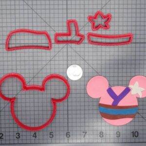Disney Ears - Mulan 266-G444 Cookie Cutter Set