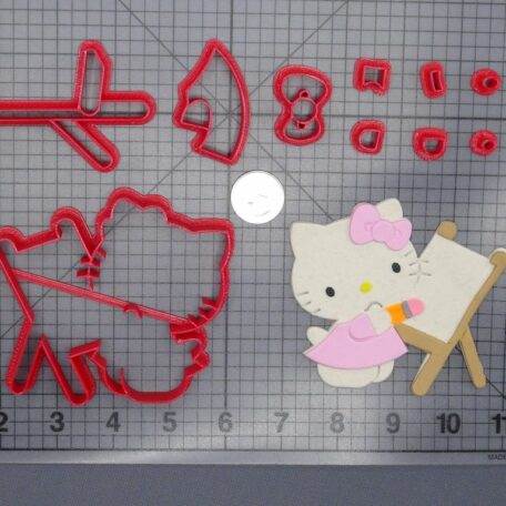 Hello Kitty Drawing 266-G579 Cookie Cutter Set