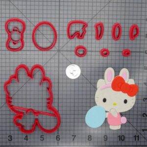 Sanrio - Hello Kitty Bunny with Egg 266-G754 Cookie Cutter Set