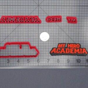 My Hero Academia Logo 266-G689 Cookie Cutter Set