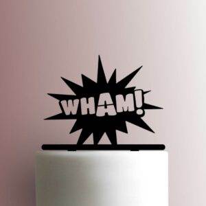 WHAM Action Bubble 225-A978 Cake Topper