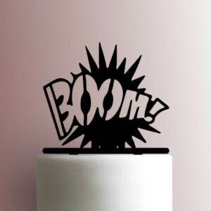 BOOM Action Bubble 225-A983 Cake Topper