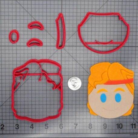 Disney Emoji - Hercules Head 266-G867 Cookie Cutter Set