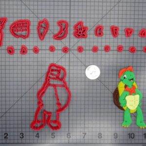 Franklin the Turtle Body 266-F436 Cookie Cutter Set