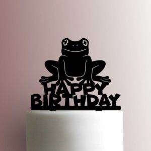 Frog Happy Birthday 225-B017 Cake Topper