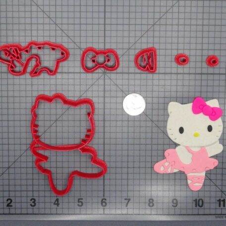 Sanrio - Hello Kitty Ballerina Body 266-G763 Cookie Cutter Set