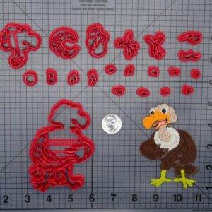 Bald Eagle Bird Body 266-F687 Cookie Cutter Set