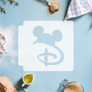 Disney D with Mickey Mouse Ears 783-G544 Stencil