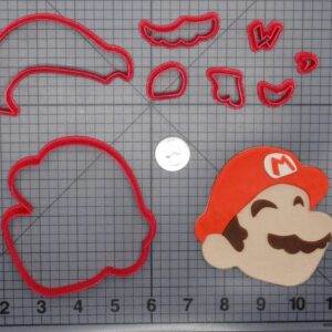 Super Mario - Mario Head 266-G931 Cookie Cutter Set
