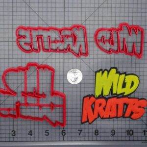 Wild Kratts Logo 266-H219 Cookie Cutter Set