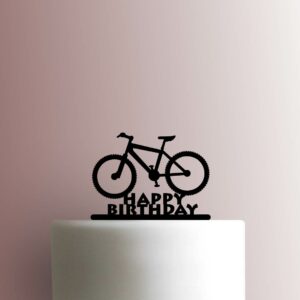 Mountain Bike Happy Birthday 225-B329 Cake Topper
