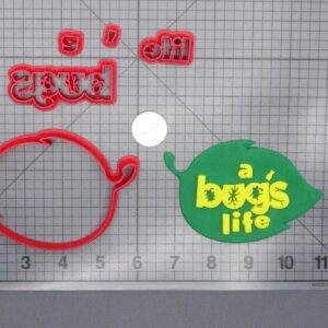 A Bugs Life Logo 266-H011 Cookie Cutter Set