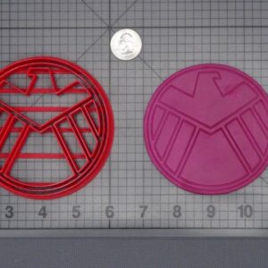 Agents of Shield Logo 266-H287 Cookie Cutter