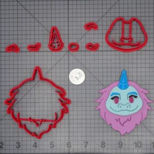Disney Emoji - Raya and the Last Dragon - Sisu Head 266-H196 Cookie Cutter Set