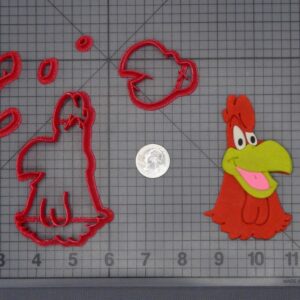 Looney Tunes - Foghorn Rooster Head 266-H470 Cookie Cutter Set