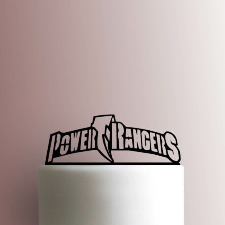 Power Rangers Logo 225-243 Cake Topper