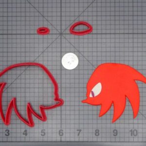 Sonic the Hedgehog - Knuckles Head 266-H612 Cookie Cutter Set