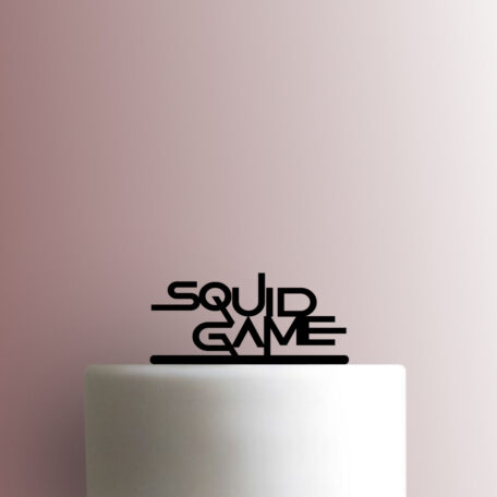 Squid Game Logo 225-B227 Cake Topper