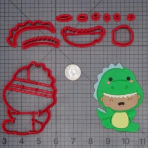 Baby in Dragon Costume 266-H181 Cookie Cutter Set