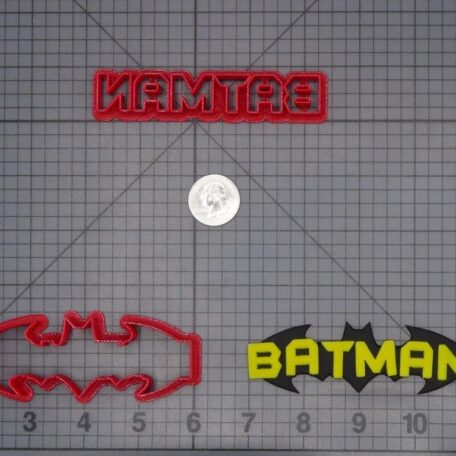 Batman Logo 266-H614 Cookie Cutter Set