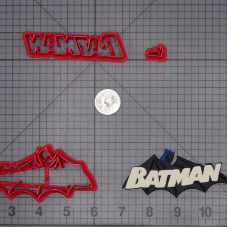 Batman Logo 266-H748 Cookie Cutter Set