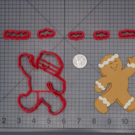 Christmas - Gingerbread Man 266-H766 Cookie Cutter Set