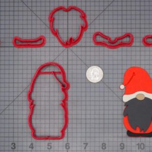 Christmas - Gnome Santa 266-H725 Cookie Cutter Set