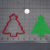 Christmas Tree 266-I122 Cookie Cutter Silhouette
