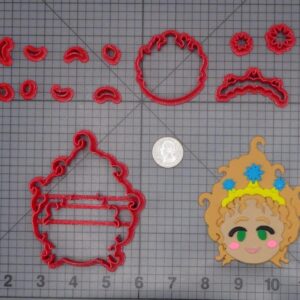 Disney Emoji - Fancy Nancy Head 266-H268 Cookie Cutter Set
