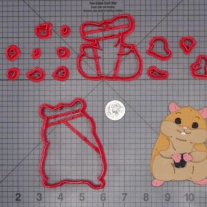 Hamster with Sunflower Seed 266-H310 Cookie Cutter Set