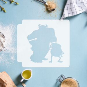 Monsters Inc - Mike and Sulley 783-H007 Stencil