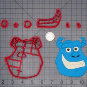 Monsters Inc - Sulley Head 266-H379 Cookie Cutter Set