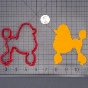 Poodle Dog Body 266-H671 Cookie Cutter Silhouette