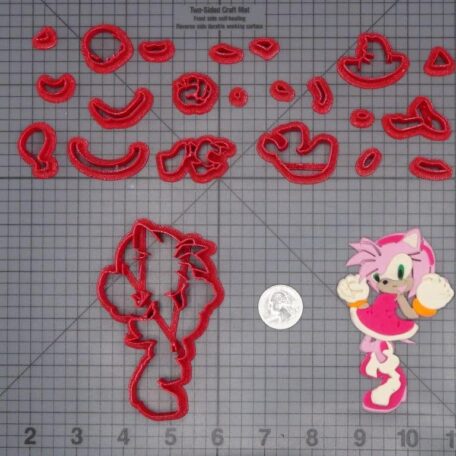Sonic the Hedgehog - Amy Body 266-H336 Cookie Cutter Set