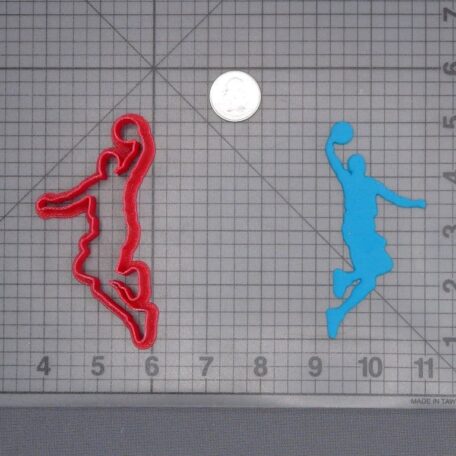 Basketball Player 266-H884 Cookie Cutter Silhouette