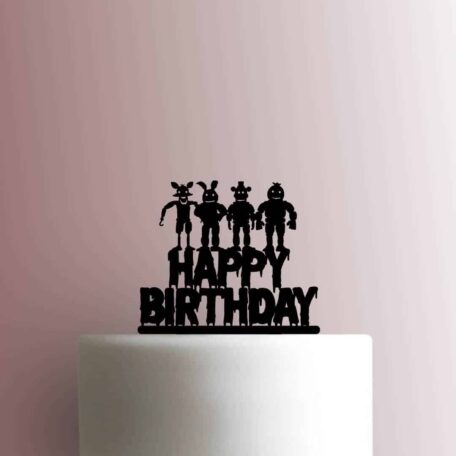 Five Nights at Freddys Happy Birthday 225-B060 Cake Topper