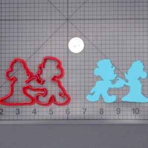 Mickey and Minnie Mouse 266-H879 Cookie Cutter Silhouette