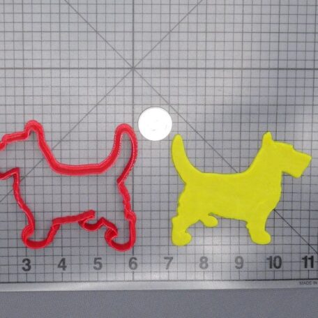 Monopoly - Scottish Terrier Dog Piece 266-H142 Cookie Cutter Silhouette