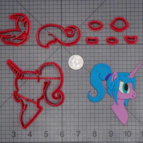 My Little Pony - Princess Luna Head 266-H791 Cookie Cutter Set